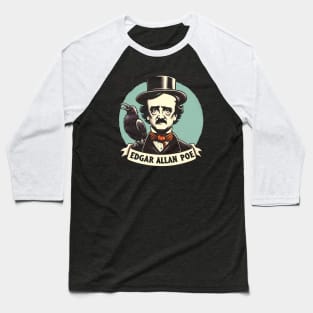 Edgar Allan Poe - The Raven Baseball T-Shirt